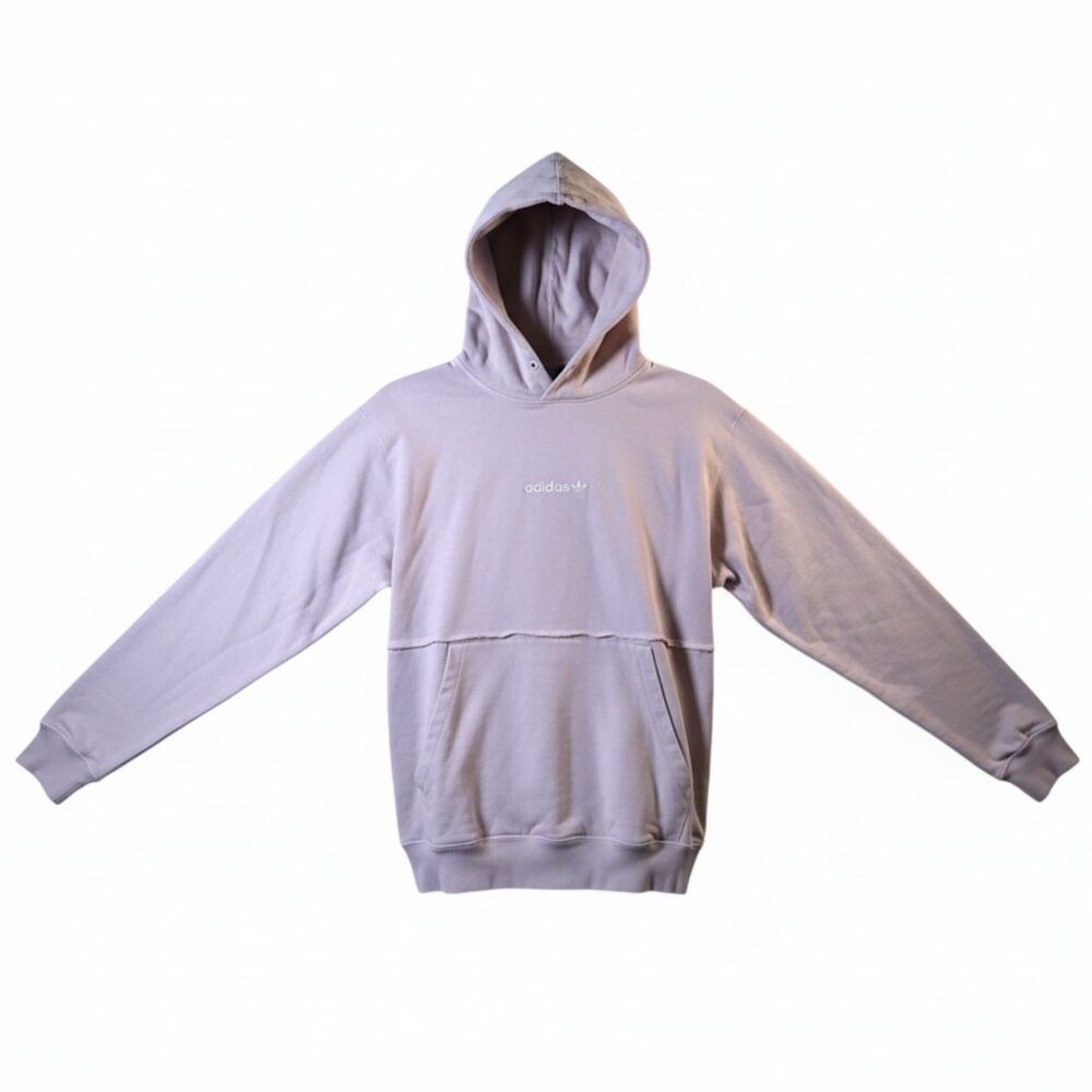 Adidas Originals Men's XL Pink Hoodie Trefoil Pullover Y2K 2000s Streetwear EUC